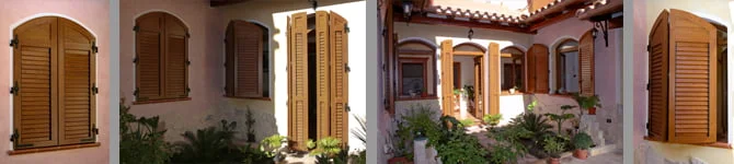 Persiane in PVC installate